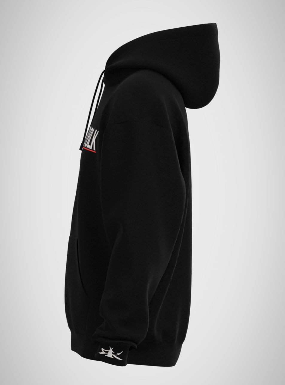 Undervalued Blk Unisex Premium Hoodie