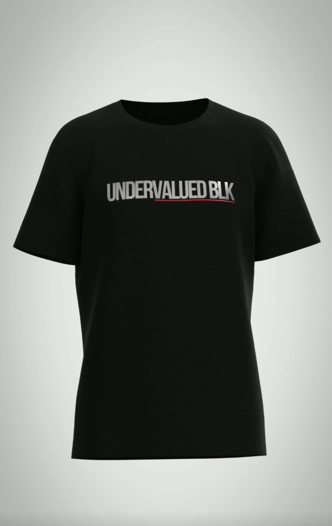 Undervalued Blk Mens T-Shirt